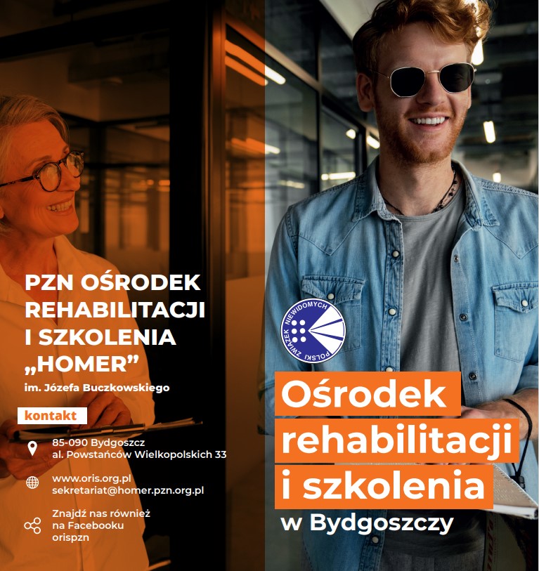 PZN Ośrodek Rehabilitacji i Szkolenia Homer - ulotka