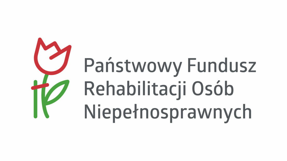 Logotyp dekoracyjny PFRON